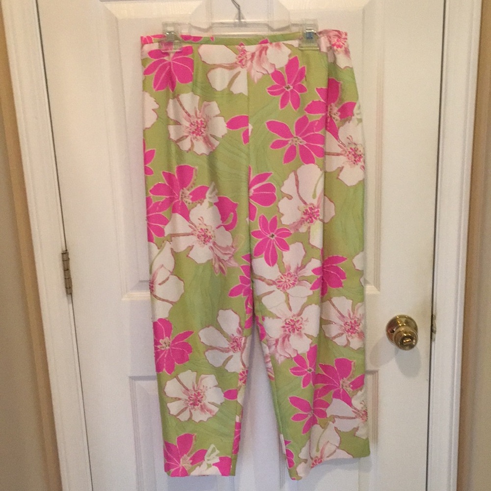 Jessica Howard 2 piece Silk Pantsuit - Picture 3 of 8